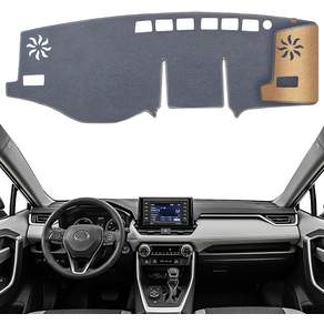 KEYOOG 대시보드 커버 Dash Mat Fit for Toyota Tacoma 2015-2005 HUD 모델 제외 Car Board Anti-Glare Carpet