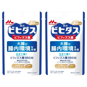 모리나가 비피더스 유산균 BB536 리뉴얼 30정 2개 Morinaga Bifidus Probiotic