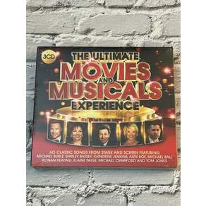 (수입CD) The Ultimate Movies & Musicals Experience CD 3disc Compilation Stage Screen