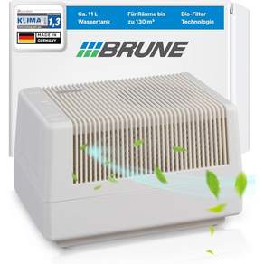 Brune® 독일 자연증발식 기화식 가습기 무소음 B125 11L