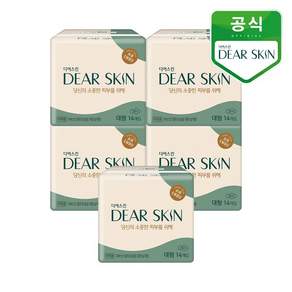 깨끗한나라 디어스킨 에어엠보 울트라스킨 생리대 날개형