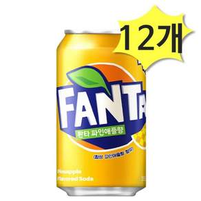 [오늘의픽] 환타 파인애플 355ml X 12개