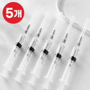 앤스픽 다용도 소분 작업 말랑이 향수 공병옮기기 리필도구 주사기 5ml
