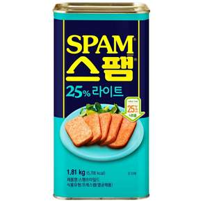 스팸 25% 라이트