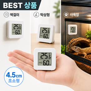 이루림 디지털 온습도계 미니 체감온도