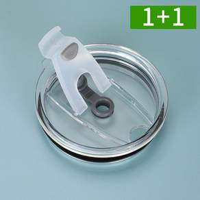 2개세트 대용량 텀블러 빨대 뚜껑 30oz 내경9cm