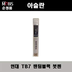 현대모비스 순정 컬러 붓 펜 페인트 현대 기아 전용