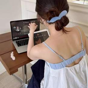 하트 바나나핀 헤어 집게핀 올림머리핀 포니테일 긴머리 헤어핀 반묶음 머리핀