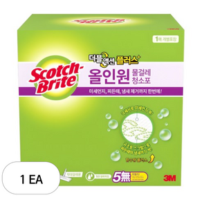 스카치브라이트 올인원 더블액션 물걸레 청소포 플러스 70매