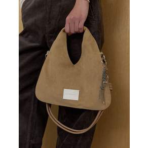 LOVE ME MONSTER Multi Knot Suede Tote Bag (L253MBA010)