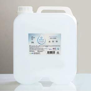 조이수 순수 3차 살균 정제수 20L