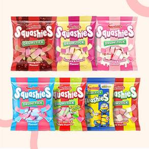 영국 스위즐스 젤리 스쿼시 드럼스틱 세트 Swizzels Squashies Drumstick
