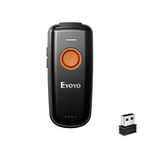바코드 스캐너 리더기 EYOYO EY023L 미니 1D 24G 무선 안드로이드 IOS 윈도우 블루투스 레이저 리더