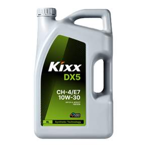 킥스 Kixx DX5 10W30 6리터 상용 디젤 엔진오일 (구 HD)
