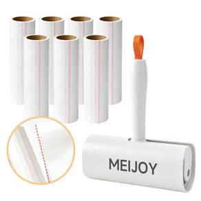 meijoy 평면컷팅 자동절단 초강력 돌돌이 본체1개 리필8롤 총480매