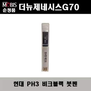 현대모비스 순정 컬러 붓 펜 페인트 현대 기아 전용