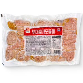 사조 오양 부대찌개 모듬햄 1kg x 8개 / 부대찌개햄 슬라이스햄