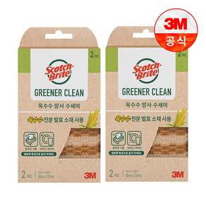 3M 내츄럴 옥수수 그물망사 수세미