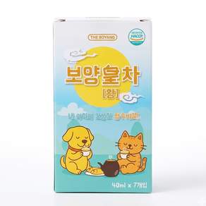 더보양 보양황차 강아지 고양이 마시는 보약 천연 영양제