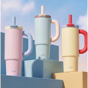 롬므 보온보냉 316 스텐 세라믹 3in1 텀블러 960ml