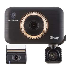 무료장착 캐치온 3WAY 3채널 블랙박스 GPS+64GB