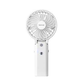 로이체 3in1 충전 접이식 휴대용 보조 배터리 겸용 핸디형 선풍기