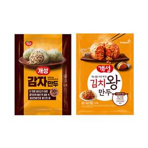 동원 개성 김치왕만두 2.1kg+감자만두 2.2kg