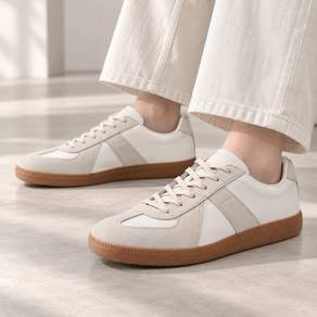 DAONATO German Military Sneakers (White)