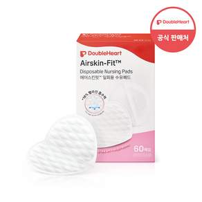 더블하트 에어스킨핏 수유패드 60매입, 1개, 60개입