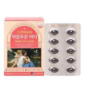 스킨아우라 히알루론 비타 60캡슐 히알루론산