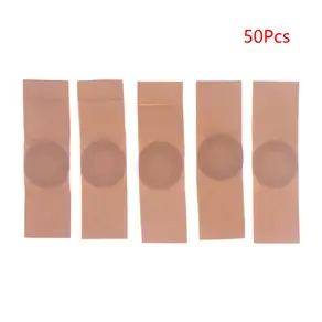 50/100개 발바닥 굳은살 제거 패치 티눈 빈 스티커 DIY 플라스터 고정 발 관리 경혈