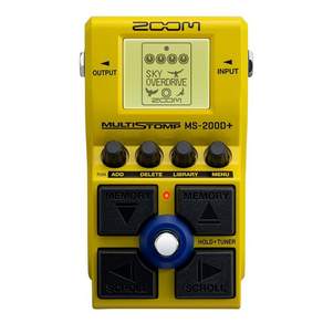 ZOOM 줌 멀티 스톰 박스 200종류의 드라이브 사운드 2024년 발매 MS-200D+