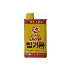 오뚜기 고소한 참기름 캔