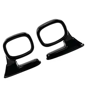 2PCS 자동차 후드 사이드 리어 뷰 미러 조정 광각 블라인드 스팟 보조 SUV/트럭용 범용
