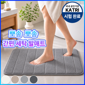 제이노브 뽀송한 빨아쓰는 극세사 욕실 발매트