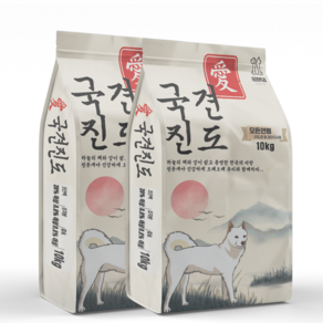 국견진도 프리미엄급 전연령 진돗개사료 강아지사료 개사료 샘플증정