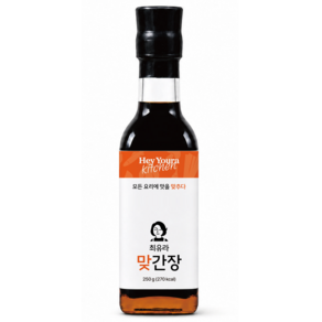 최유라 맞간장 리뉴얼 250g 1개 만능 맛간장 국내산 원재료