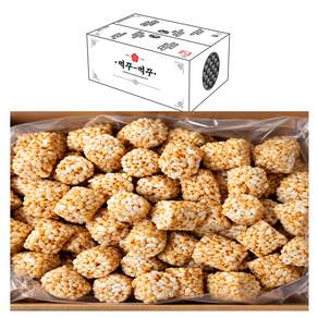 먹꾸먹꾸 옛날과자 한입 현미강정 750g 1세트