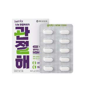 셀파렉스 바로 MSM2000(10정) 6개 (1개월분)