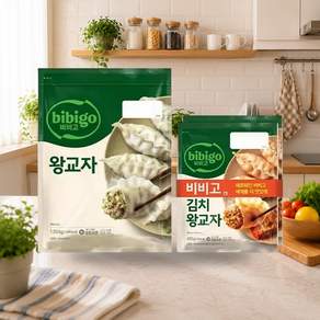 CJ 비비고 왕교자 1.05kg 1개 + 김치왕교자 420g 2입 1개