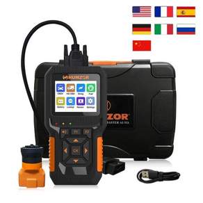 12V 디젤 코드 IM 준비 상태 스모그 검사 연료 분석 배터리 테스트를 위한 HUMZOR NexzCheck NC601 OBD2 자