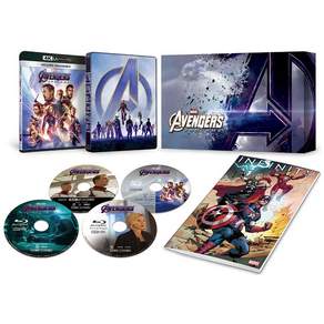 4K UHD MovieNEX BOX [4K ULTRA [Blu-ray] 어벤져스엔드 게임 프리미엄 HD+3D+블루