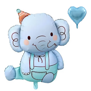파파 파티 동물 하늘 코끼리 생일 기념일 데코 풍선