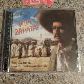 (수입CD) Viva Zapata Soundtrack Jerry Goldsmith (CD 1998 OST) [NEW SEALED]