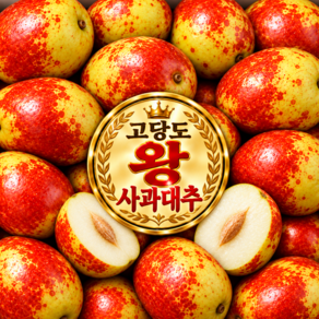 [왕대추특가] 최대29brix 탐스러운 초고당도 국산 햇 사과대추