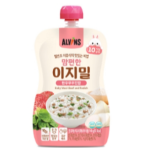 엘빈즈 이지밀 맘편한 파우치 이유식