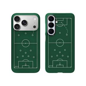 축구 풋살 전술판 아이폰 갤럭시 하드폰케이스