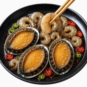 태산프레쉬 깐 간장 새우장 전복장 새우 전복 혼합 반찬 당일제조