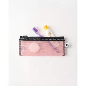 AEYIOSTUD 스터드IO [aeyio] LOGO 로고 MESH 메쉬 LONG POUCH 파우치_로고 롱 파우치 (2 Colors)_APO2500