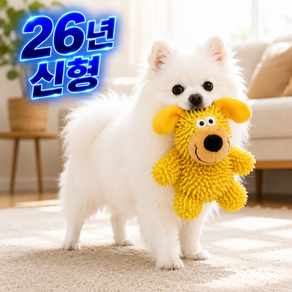 에코펫위드 강아지 애착인형 소리나는 터그놀이 바스락 삑삑이 봉제